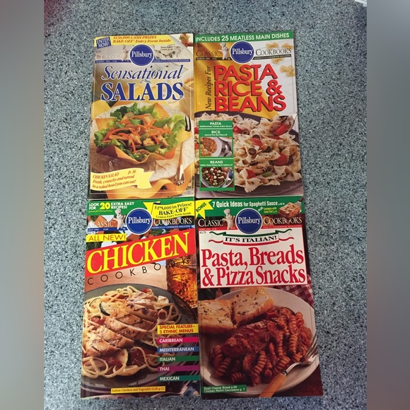 Vintage Pillsbury Cookbooks - Picture 1 of 2